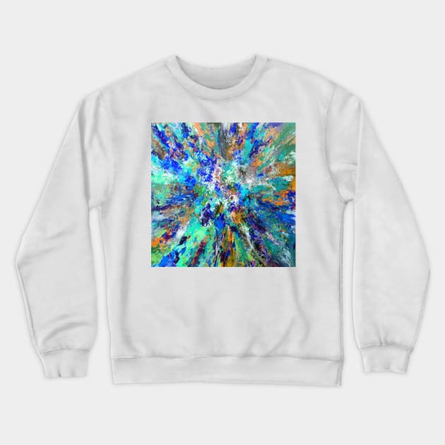 Abstract light Crewneck Sweatshirt by OLHADARCHUKART